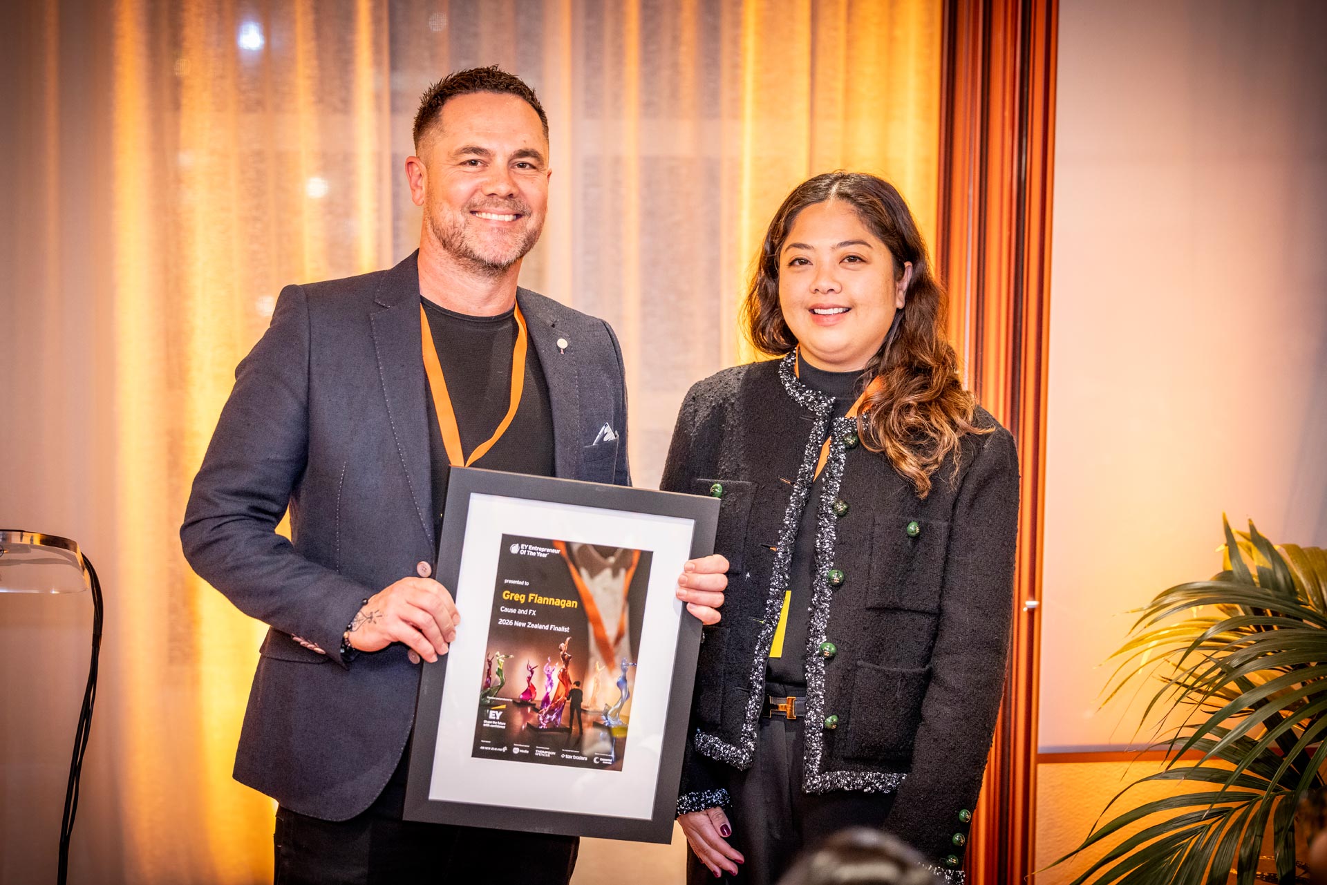 Greg Flannagan, co-founder and Managing Director of Cause and FX, named an EY Entrepreneur Of The Year 2026 New Zealand finalist.